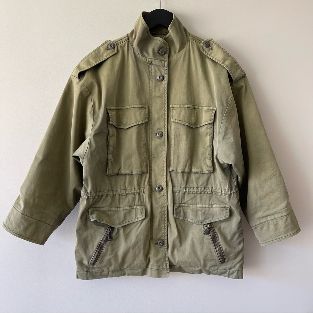JOIE SPRING JACKET in Army Green